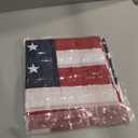American Flag 2.5x4 Ft Heavy Duty, Embroidered US USA Flag Outdoor, Double Sided American Flags for Outside with 2 Brass Grommets Decoration 4th of July