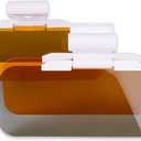 runmade 2Pcs Car Sun Visor Day and Night Shade Windshield Anti-Glare Blocker HD Driving Visor Glare Sun Shield Tinted Extension