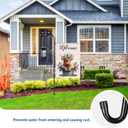 Ottsuls Garden Flag Stand, Heavy Duty Flag Pole Holder with Shepherd Hook for Yard Decoration, 60 INCH Sturdy Yard Flag Post Stake Outdoor Garden Flag Holder for 28''x40'' Flags (Without Flag)