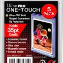 Ultra PRO 35-Point ONE-Touch Magnetic Trading Card Holder (Pack of 5)