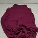 ANRABESS Women's Casual Summer Loose Jumpsuits Sleeveless Tank V Neck Wide Leg Long Pant Rompers Baggy Jumper with Pockets Dark Purple L