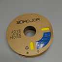 3DHoJor PLA Filament 1.75mm,3D Printer Filament,1kg Cardboard Spool (2.2lbs),Dimensional Accuracy +/- 0.03 mm,Vacuum Packaging,Odor Free,Clog Free, Fit Most 3D FDM Printer,Yellow