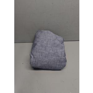 3-Piece Bedding Set: 1 Duvet Cover (68" x 92") & 2 Pillow Shams, Gray