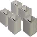 AAwipes Eyeglasses Cleaning Cloth Glasses Cloths Bulk 100 Pack (5.5"x5.5", Light Gray, No Logo) for Eyeglasses, Lenses, Phones, Screens, Camera, Silverware, Any Other Delicate Surfaces