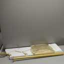 Coat Rack Freestanding gold Coat Tree with 8 Hooks, Creative Design Tree Branch-look, Standing Coat Rack Coat Hanger Stand with Stury cast iron Base for Entryway, Hallway, Bedroom (gold)