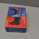 Wireless Switch Controller for Nintendo Switch/Switch 2/Lite/OLED Controller, Switch Controller with a Mouse Touch Feeling on Back Buttons, Extra Switch Pro Controller with Wake-up,Programmable, Turbo Function (Red+Blue)