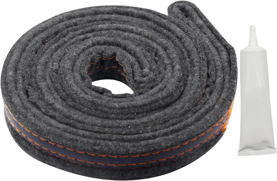 Upgrade 280114 W10521118 697694 Dryer Drum Felt Seal Kit Replacement W10116343 W10166807 Seal Compatible With Whirlpool Maytag KitchenAid Amana Crosley kenmore 110 dryer parts