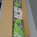 GarveeHome Artificial Fiddle Leaf Fig Tree - 5 ft Fake Plant with Black Nursery Planter, Large Fake Tree for Home or Office Decor - Artificial Plants Indoor Outdoor, Housewarming Gift