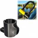 Bike Lock Mount Bracket Compatible with Kryptonite Fahgettaboudit Mini U-Lock, Frame Holder, Easy Install on Bottle Cage Threads, No Drilling Required