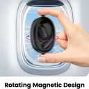 Translation Earbuds Real Time, Translation Earbuds Support 144 Languages, Magnetic Translator Earbuds with APP Support Music and Calling, Wireless Ai Translator Earbuds for Travel Business Learning