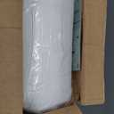 Litanika Oversized King Comforter Set White, 3 Pieces Lightweight Solid Bedding Comforter Set, All Season Fluffy Bed Set (120x98In Comforter & 2 Pillowcases)