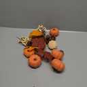 Ghrdopy Pumpkin Decor - Fall Decorations Plastic Pumpkins for Autumn Decorating Kit Halloween Thanksgiving Party Supplies