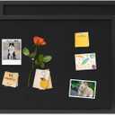 DAHAPYBOO Cork Board with Linen Black 2Pack,Bulletin Board 23"x17", Corkboards for Office Home School Message Board or Vision Board Decoration.