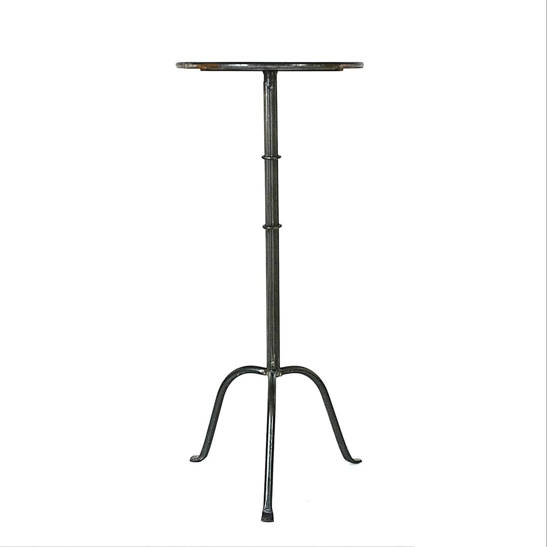 Creative Co-Op Metal Martini Table (Black)