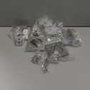 Pocket Door Lock,Privacy Door Hardware Suitable for Bathroom Bedroom etc Recessed 2 Sided, 2 3/8" Backset, Invisible Hardware for 1 3/8 to 2 3/16 Thickness Door (Sliver-Privacy 2 Pack)