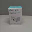 Kasa Smart Plug Mini with Energy Monitoring, Smart Home Wi-Fi Outlet Works with Alexa, Google Home & IFTTT, Wi-Fi Simple Setup, No Hub Required (KP115), White