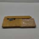 AZEN Toilet Stool Squat Adult, Wood Poop Stool for Bathroom Adults, 7 Inch Height (Yellow (1 Pack))