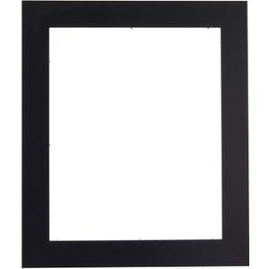ArtToFrames 13x16 inch Satin Black Picture Frame, 2WOMFRBW74079-13x16