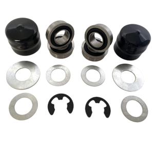 DEEG 4PCS Lawn Mower Front Wheel Bushing to Bearing Conversion Kit Replaces Craftsman,Husqvarna,Murray,Sears,AYP,Poulan,Toro 9040H,532009040 532124959 OEM Upgrade Riding Lawn Mower Front Wheel Parts DEEG 4PCS Lawn Mower Front Wheel Bushing to Bearing Conversion Kit Replaces Craftsman,Husqvarna,Murray,Sears,AYP,Poulan,Toro 9040H,532009040 532124959 OEM Upgrade Riding Lawn Mower Front Wheel Parts