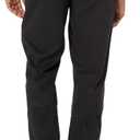 Amazon Essentials Men's Straight-Fit Wrinkle-Resistant Flat-Front Chino Pant (Black) 30Wx30L