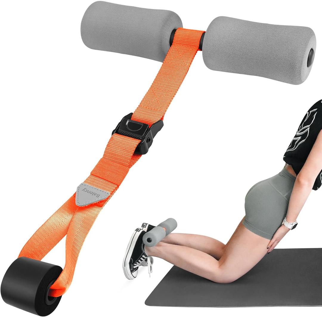 Nordic Hamstring Curl Strap, Balency Nordic Curl Strap for Hamstring Curls, Nordic Curl Attachment, Leg Exercise Assisted Strap for Strength Training, Nordic Curl Strap Home Workout Equipment