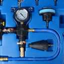 DAYUAN 28pcs Universal Radiator Pressure Tester Kit, coolant Pressure Tester kit coolant Vacuum Refill kit for Cooling System