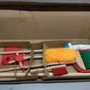 Melissa & Doug Dust Sweep Mop, 6-Pc. Toddler Cleaning Set with Kids Broom & Accessories, Preschool Learning Activities & Kids Toys for Girls & Boys 3+, 30.0 x 9.75 x 4.25