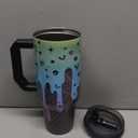 Frost Buddy Thicc Buddy - 50 oz Stainless Steel Vacuum Insulated Tumbler with Lid and Straw for Water - Travel Mug Cupholder Friendly - Gifts for Women Men Him Her