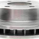 ACDelco Silver Front Brake Rotor 18A258A | GM 19241852 Brake Rotors for Select Chevy Tahoe, Chevrolet K1500 Suburban, Cadillac Escalade, GMC Yukon, And More