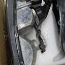 oEdRo Headlight Assembly Compatible with 1999 2000 2001 2002 2003 2004 2005 2006 GMC Sierra 1500 2500 3500/00-06 GMC Yukon Headlamp with Clear Lens Black Housing