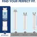 MARRIOTTO MR022 Water Filter, Compatible with Frigidaire refrigerator EPTWFU01, EWF02, Pure Source Ultra II and Pure Air Ultra 2 Air Filter (3+3)