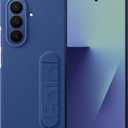 Samsung Galaxy Z Fold7 Silicone Phone Case, Protective Cover with Stand, Secure Grip, Soft, Comfortable Design, US Version, Navy