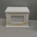 Cremation Urns for Human Ashes Adult Male or Female, Urn for Ashes for Women, Wooden Picture Frame Urns Box and Casket, Funeral Memorial Urns Box, Men Women Child, Holds 255 lbs (White)