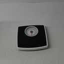 Taylor Battery Free Analog Scales for Body Weight, 330LB Capacity, Easy to Read Large 4.25-inch Dial, 10.3 x 10.6-inch Vinyl Mat Platform, Black