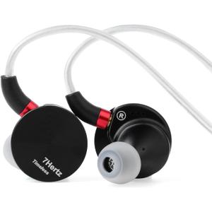 Linsoul 7HZ Timeless in Ear Monitor, 14.2mm Planar HiFi in-Ear Earphone with CNC Aluminum Shell, Detachable MMCX Cable (3.5mm) Linsoul 7HZ Timeless in Ear Monitor, 14.2mm Planar HiFi in-Ear Earphone with CNC Aluminum Shell, Detachable MMCX Cable (3.5mm)