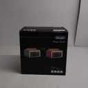 4 Slice Toaster Touch Screen, Stainless Steel Toasters Digital Timer, Dual Control Panel Toasters, 8 Shade Settings 6 Bread Types for Bagel, Cancel, Defrost 1650W Red