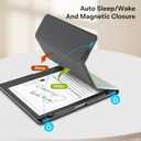 CoBak Stand Case for Kindle Scribe - Premium Folio Leather Cover with Pen Holder, Auto Sleep/Wake - Compatible with 10.2 Inch Kindle Scribe (2022/2024 Release) | Premium, Leather Cover, with Pen Holder, Auto Sleep/Wake, 2022/2024 Release