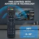 Replace Remote Control fit for Dune HD 53D Lite TV-101 TV-102 TV-301 TV-303, Also Replacement Compatible with Polsky Polska Polbox Polzon Kartina TV