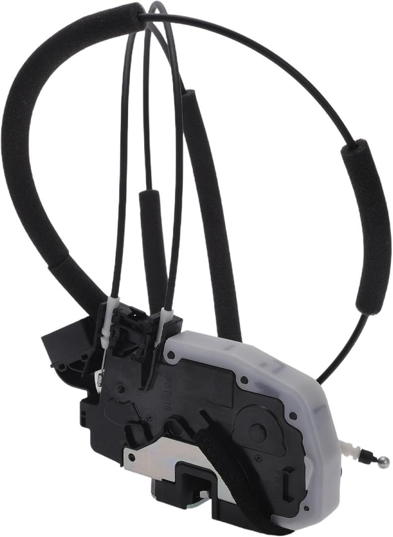 X AUTOHAUX Replacement Front Right Passenger Side Power Door Lock Actuator Motor with Cable for Nissan Sentra 2007-2012 Replace No.805003BA0A Black