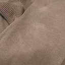 PJ PAUL JONES Mens Full Zip Cardigan Sweater Stand Collar Regular Fit Knit Sweaters (Medium, Brown)