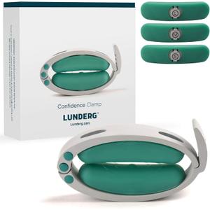 LUNDERG Confidence Clamp - The Original Incontinence Clamp for Men with 3 Removable Top Pads (S, M & L) for Reliable Control and Everyday Confidence - Male Incontinence Products