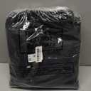 Fabbay 2 Pcs 70" Bridal Wedding Gown Dress Garment Bag Extra Large Long Foldable Portable Travel Covers Garment Bags Hanging Luggage Storage with Pockets for Women's Prom, Gusseted Black