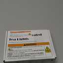 Raycare 12 Pack Tea Lights with Timer, 6H Timer Built-in, Flameless Battery Operated Tea Lights Flickering in Warm Yellow, Realistic Votive Candle for Halloween Wedding Christmas Party Home Decor (White Body, Bright Amber Light)