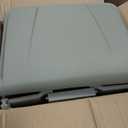 Safco Step On Plastic Trash Can with Foot Pedal, 23 Gallon Garbage Can for Kitchen, Indoor or Outdoor Use, Hands Free, Tan