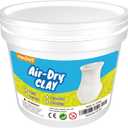 REALART Air Dry Clay for Adults (5lb Bucket White) Air Dry Clay Tools