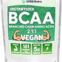 XPRS Nutra BCAA Powder - Amino Acids Supplement for Men - Unflavored BCAA Workout Supplements - Gym Supplements for Men - Amino Acids Supplement for Women for Gym Post Workout Recovery (2 Pounds)