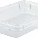 Winco Polycarbonate Food Storage Box, 12 by 18 by 3-1/2-Inch