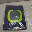 BATYUE Case for iPad (A16) 11th/10th Gen 11''/10.9'' 2025/2022 - Heavy Duty Shockproof Cover with 360 Rotating & 180 Folding Stand, Screen Protector, Shoulder Strap & Pencil Holder | NavyLime