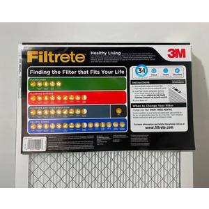 Filtrete Clean Living 24X24X1 Air Filter 6 pack 24x24x1