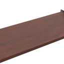 FRMSAET Furniture Accessories Office Product Suits Hardware 20/24/30 inches Keyboard Drawer Tray Wood Holder Under Desk Adjustable Height Platform. (30 inches, Cherry) (Large)